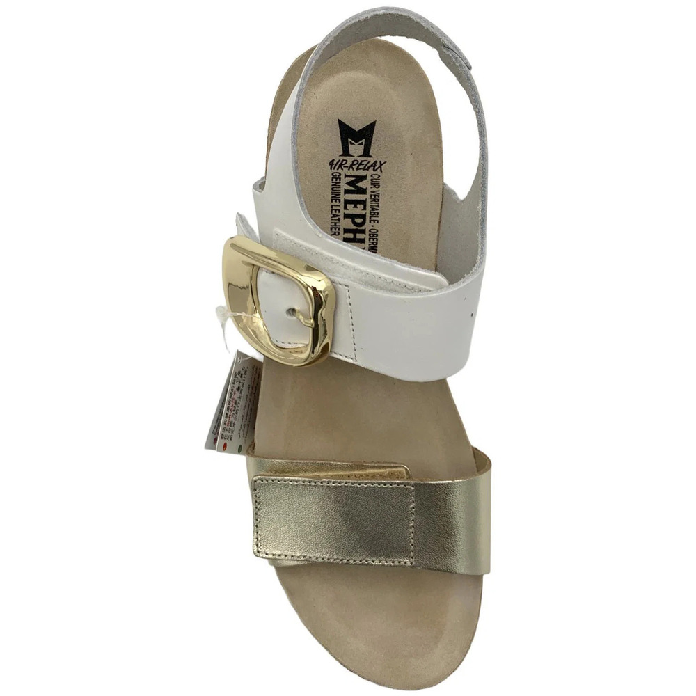 Mephisto Women's Leandre Sandals Gold Vega - Medium - Picture 2 of 3